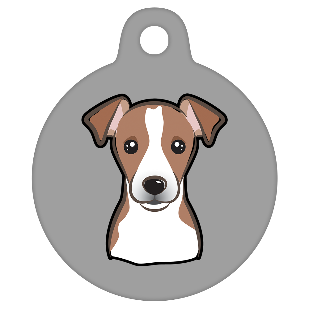 25mm Diameter Small Size - Jack Russell Design