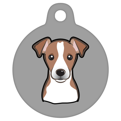 25mm Diameter Small Size - Jack Russell Design