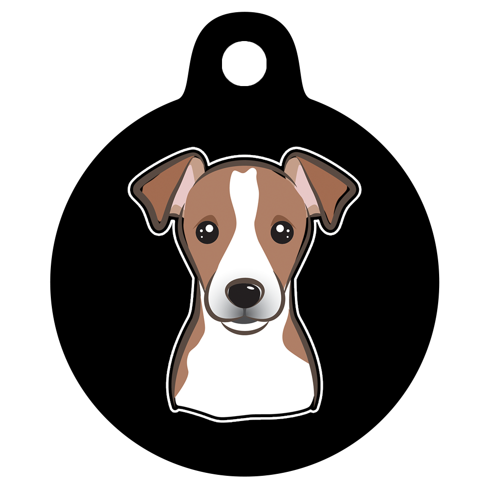 25mm Diameter Small Size - Jack Russell Design