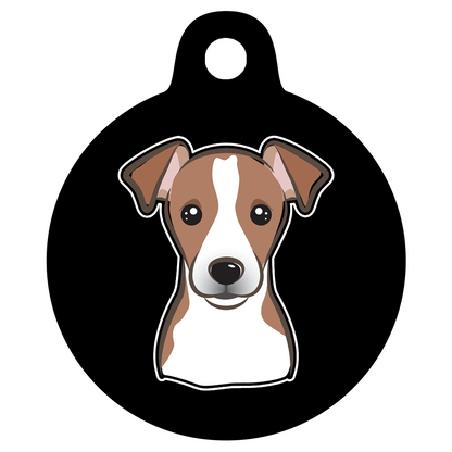 25mm Diameter Small Size - Jack Russell Design