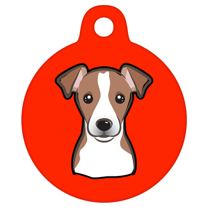 25mm Diameter Small Size - Jack Russell Design