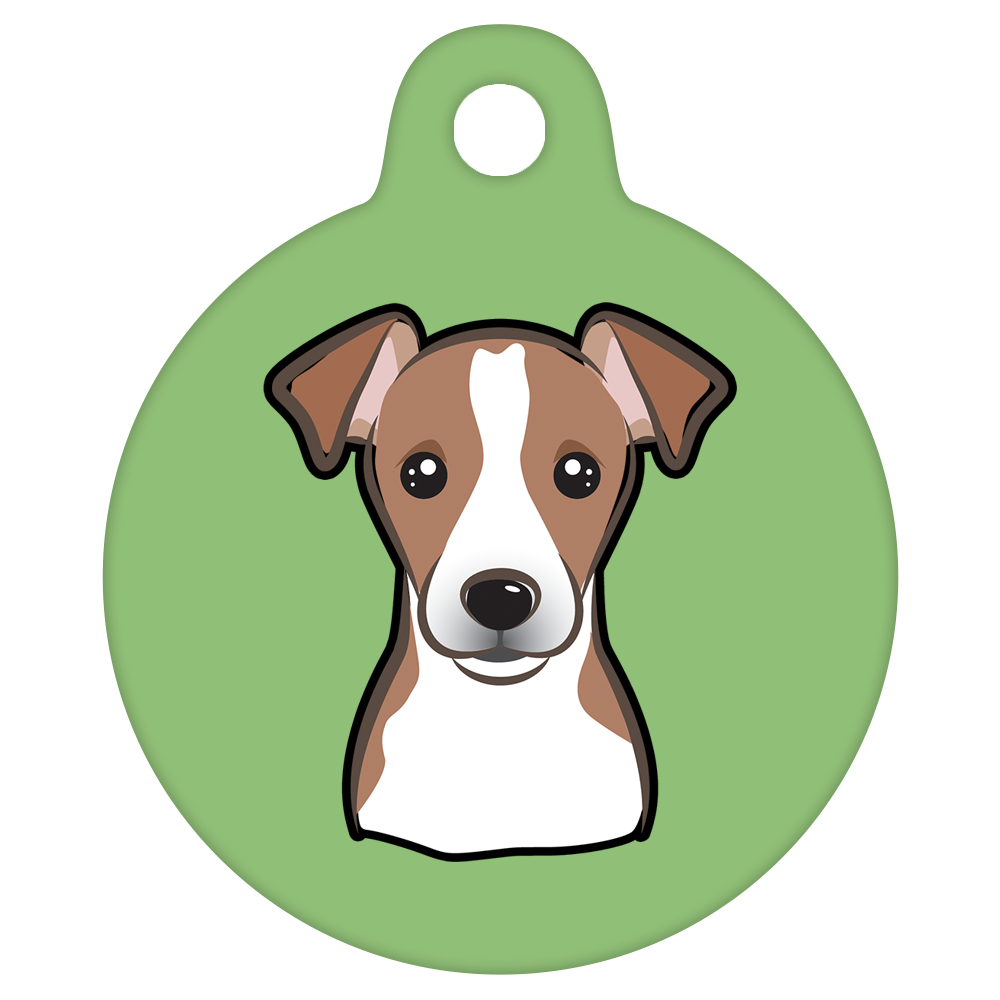 25mm Diameter Small Size - Jack Russell Design
