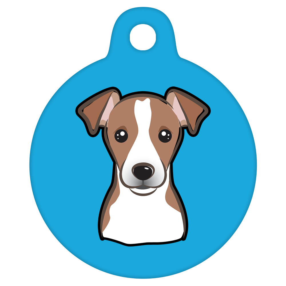 25mm Diameter Small Size - Jack Russell Design