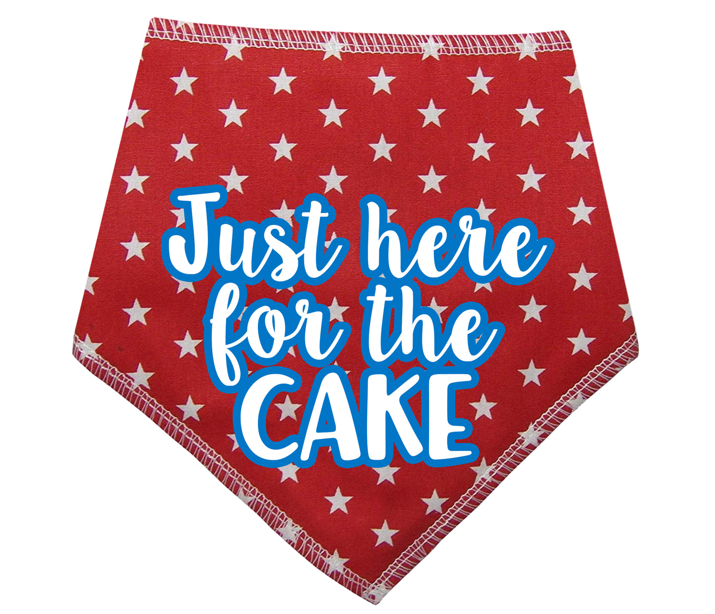 I'm Just Here For The Cake Dog Bandana