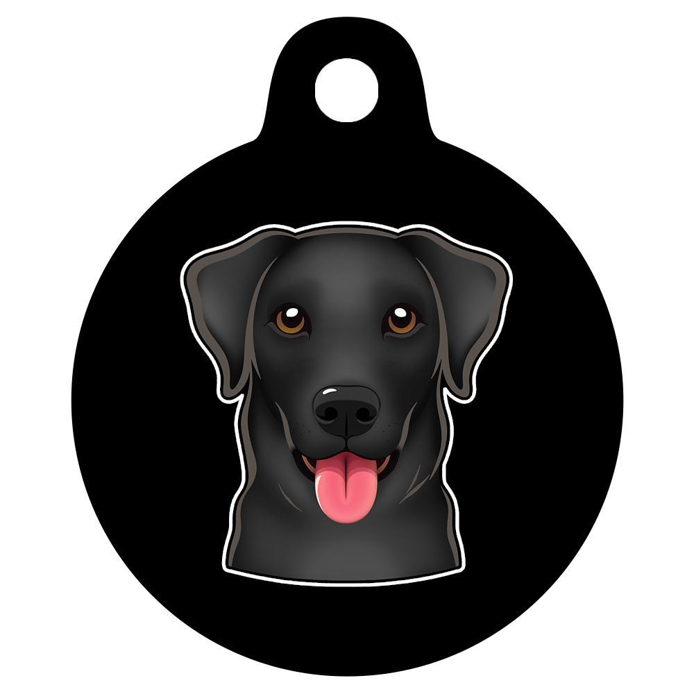 38mm Diameter Large Size - Labrador Dog