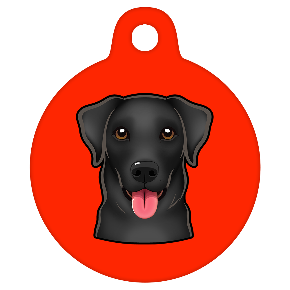 38mm Diameter Large Size - Labrador Dog