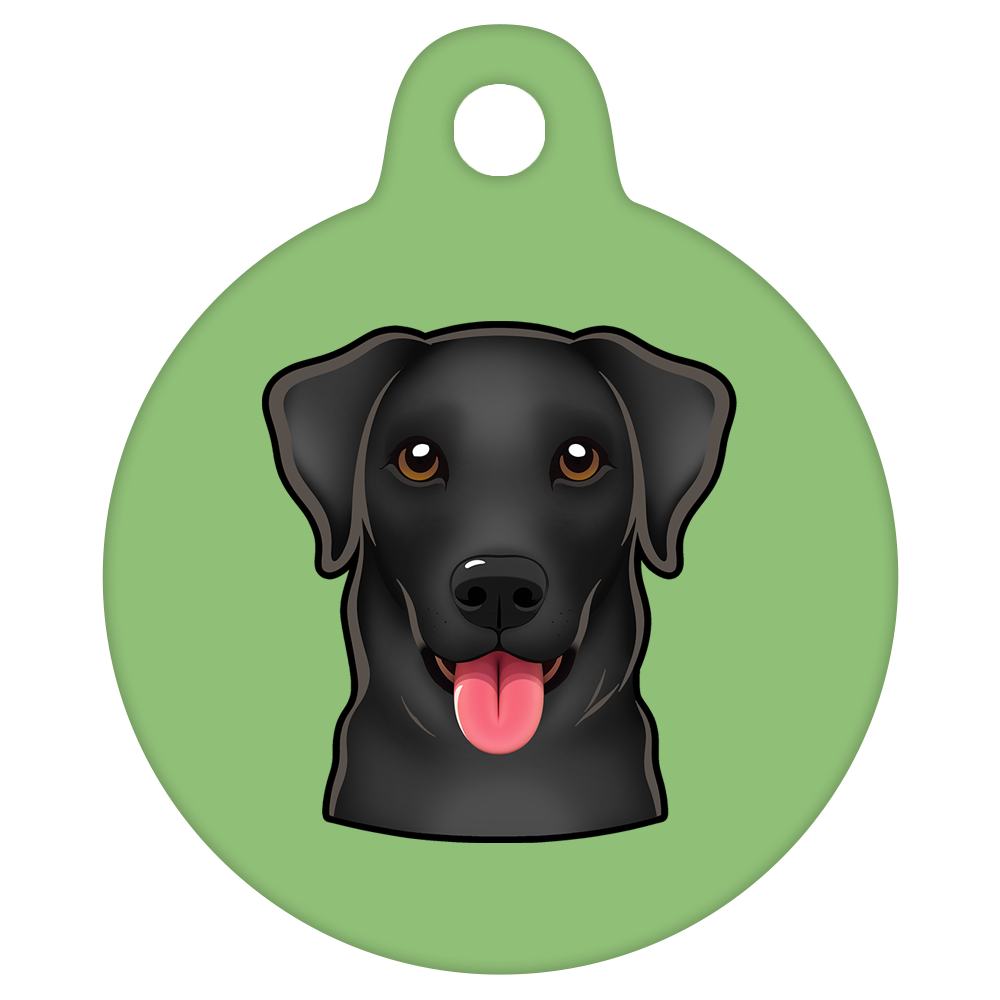 19mm Diameter Tiny Size - Labrador Dog