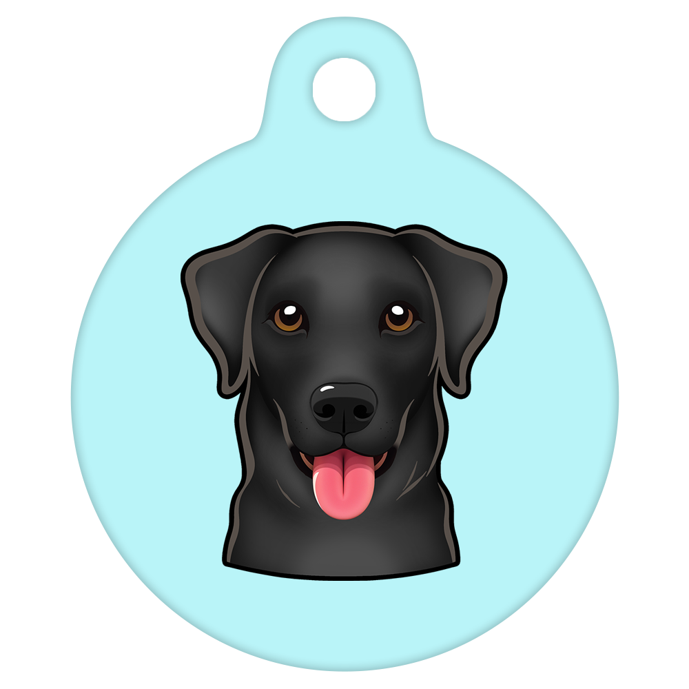 19mm Diameter Tiny Size - Labrador Dog