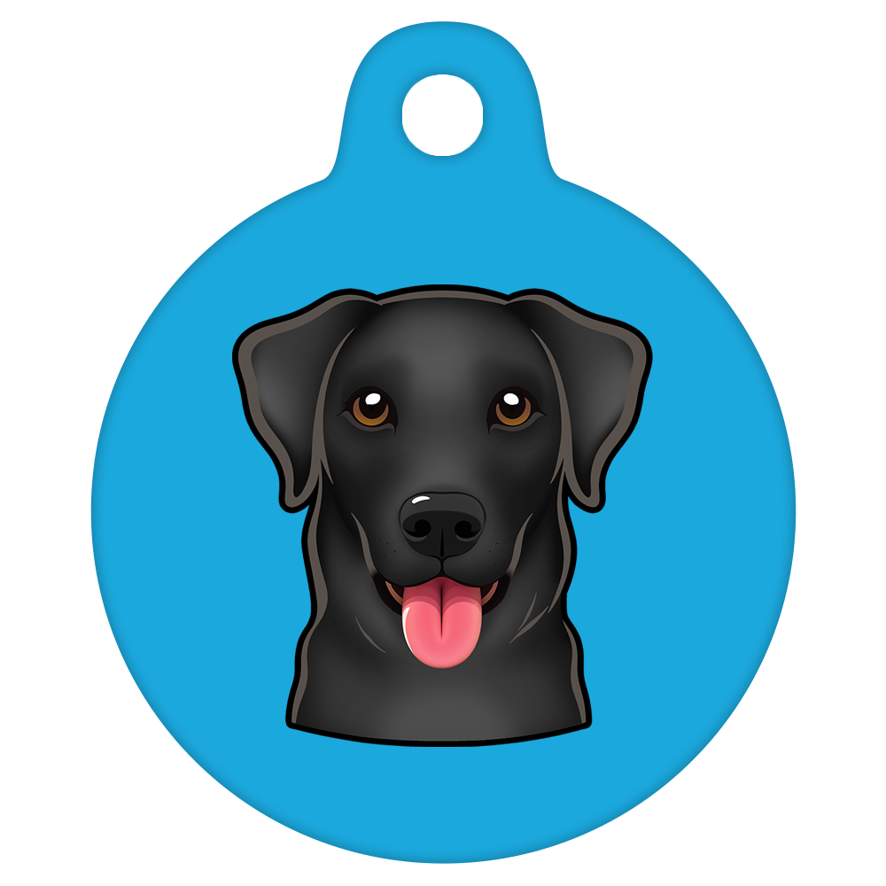 19mm Diameter Tiny Size - Labrador Dog