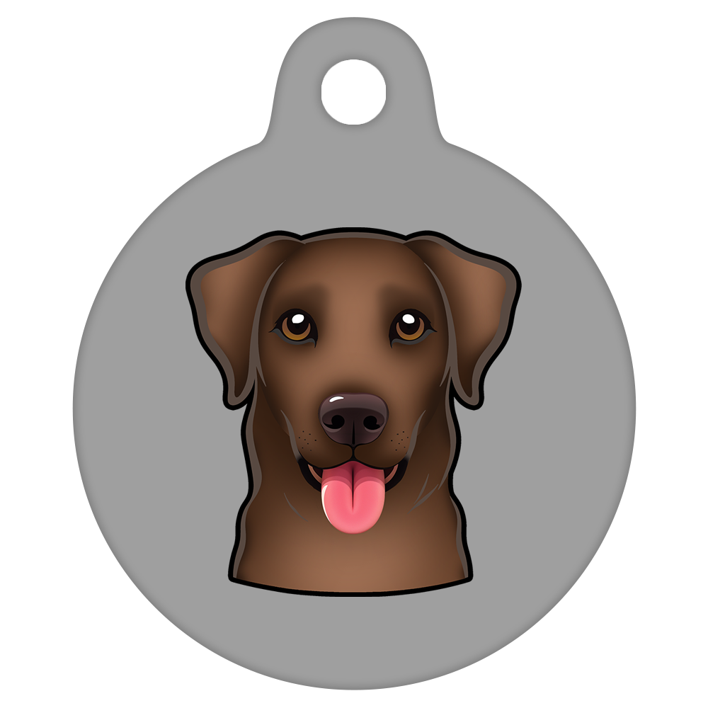38mm Diameter Large Size - Labrador Dog