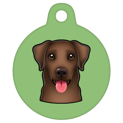 25mm Diameter Small Size - Labrador Dog