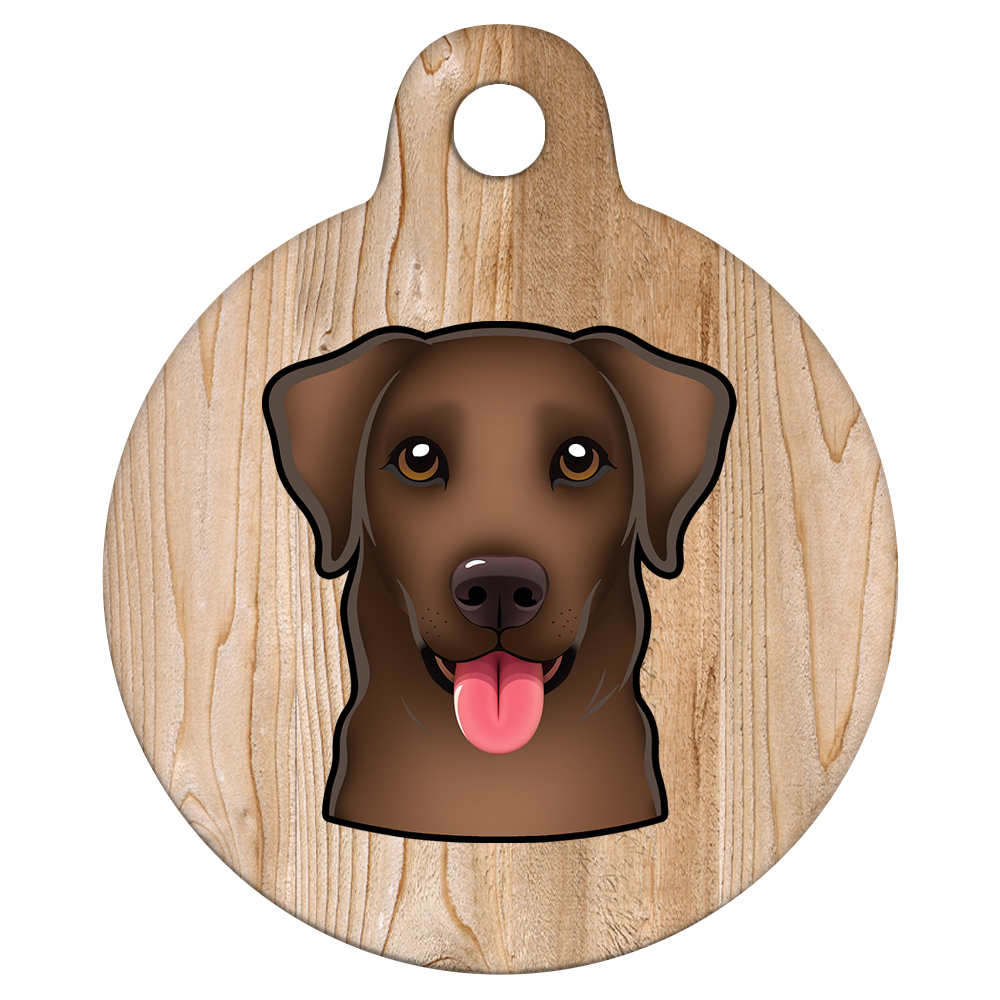 25mm Diameter Small Size - Labrador Dog