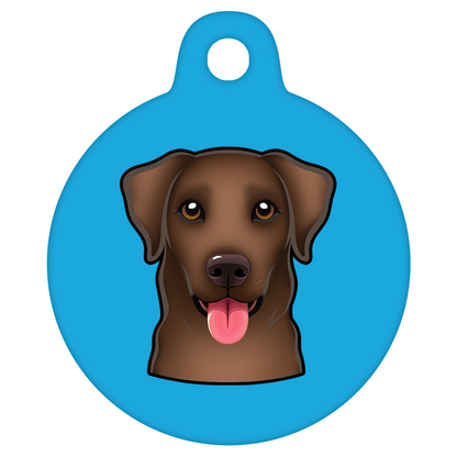 25mm Diameter Small Size - Labrador Dog