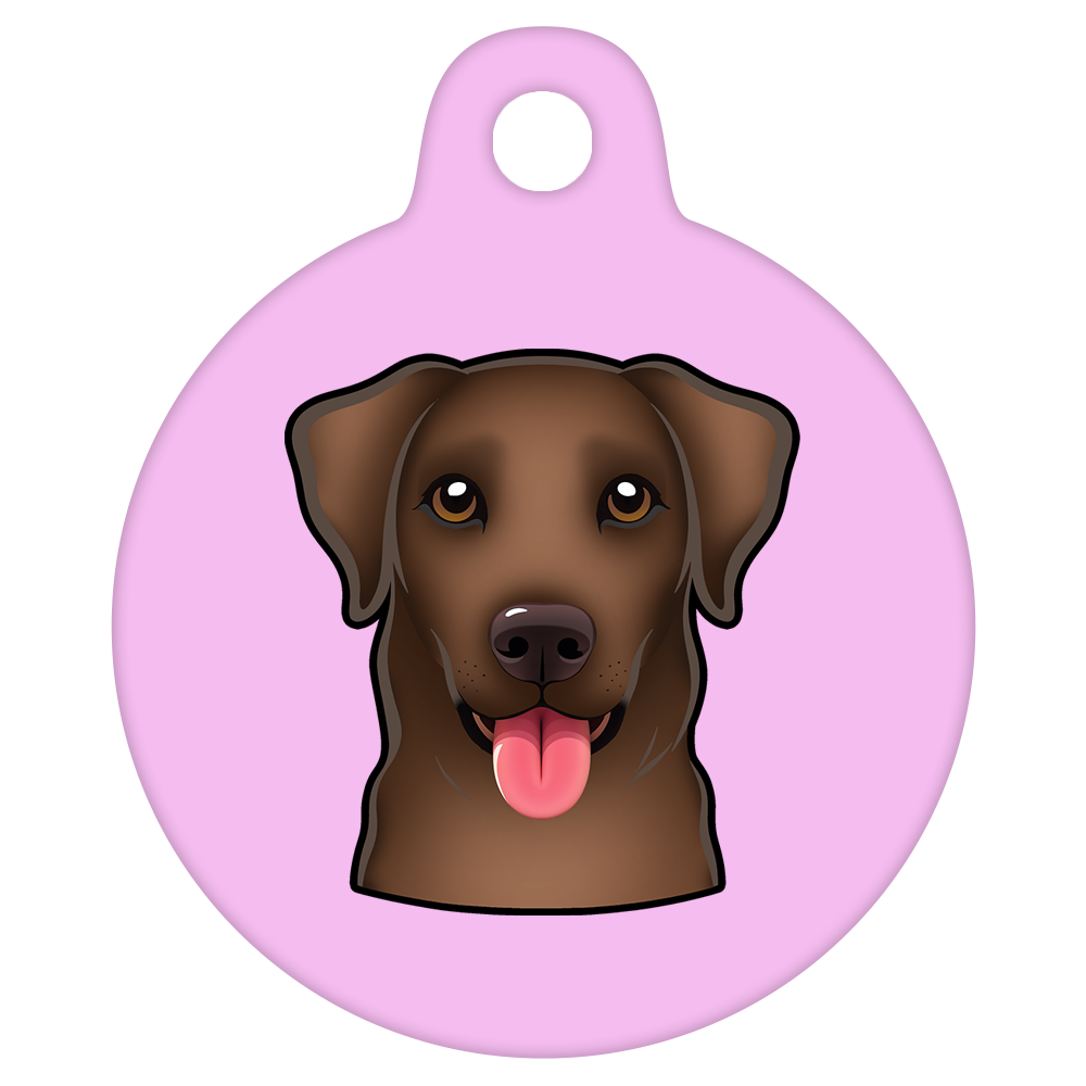 38mm Diameter Large Size - Labrador Dog