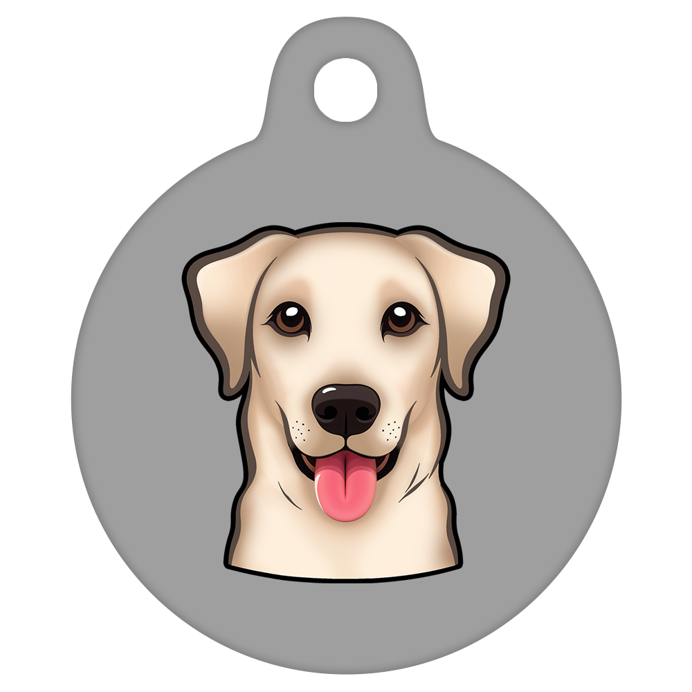 38mm Diameter Large Size - Labrador Dog