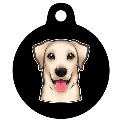 19mm Diameter Tiny Size - Labrador Dog
