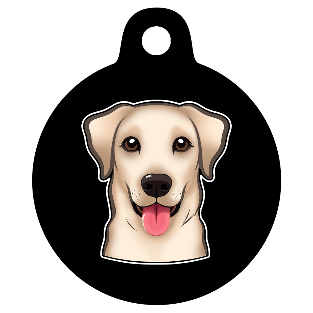 25mm Diameter Small Size - Labrador Dog
