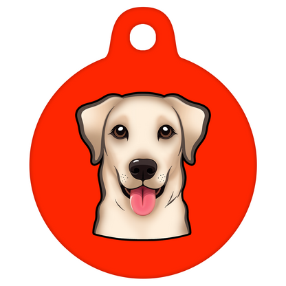 38mm Diameter Large Size - Labrador Dog