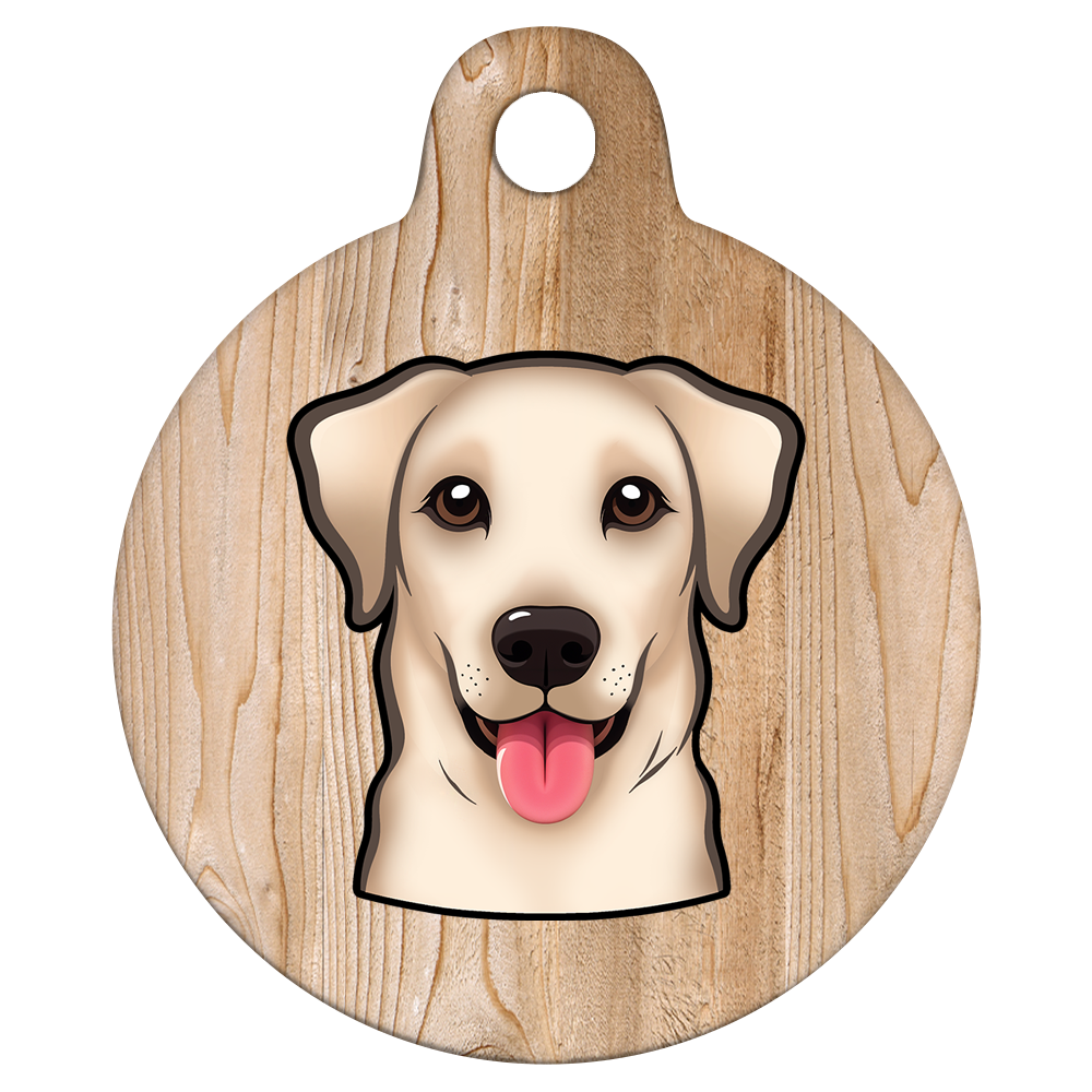 19mm Diameter Tiny Size - Labrador Dog