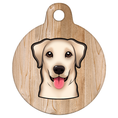 19mm Diameter Tiny Size - Labrador Dog