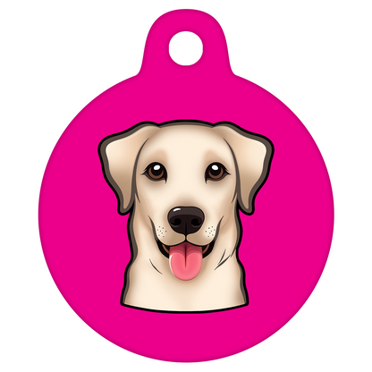 19mm Diameter Tiny Size - Labrador Dog