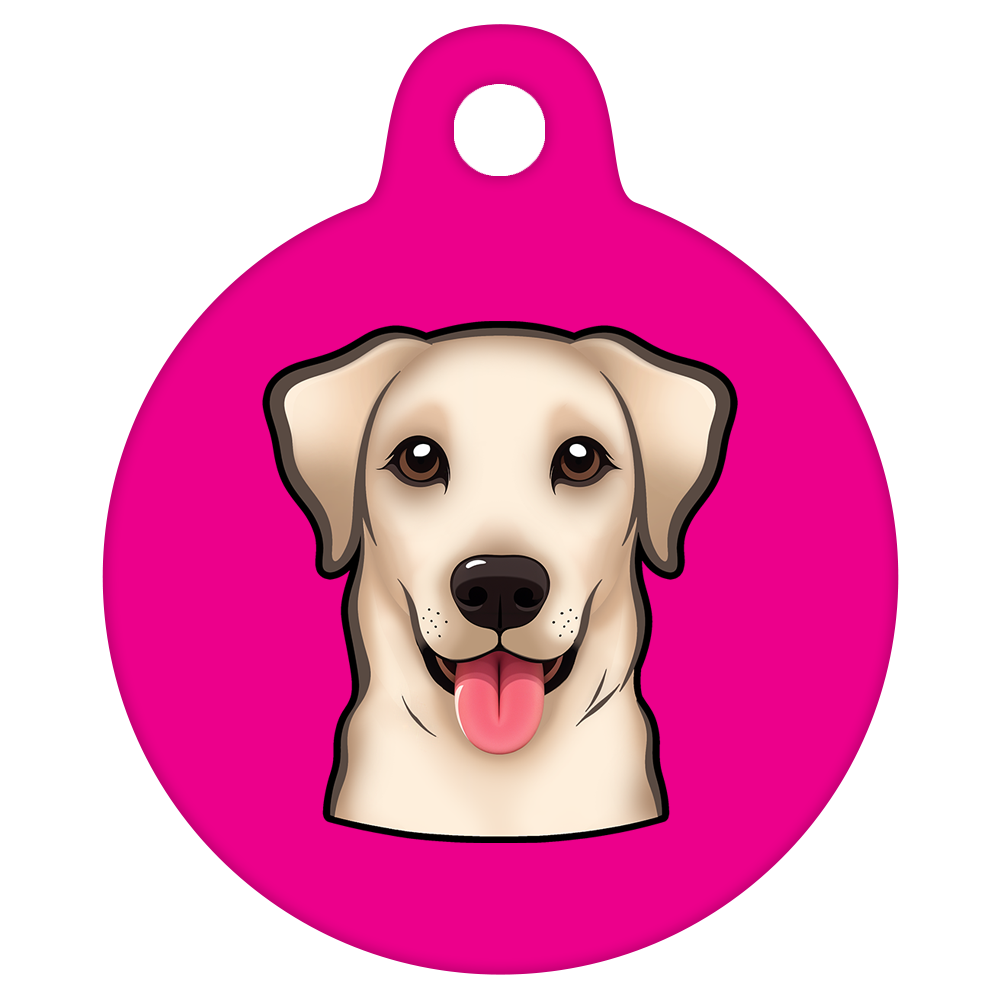 38mm Diameter Large Size - Labrador Dog