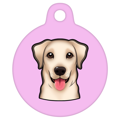 19mm Diameter Tiny Size - Labrador Dog