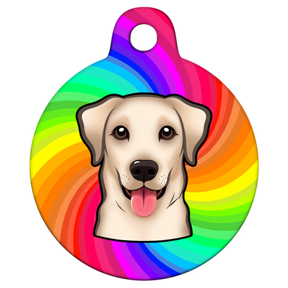 19mm Diameter Tiny Size - Labrador Dog