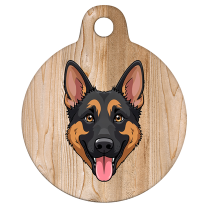 19mm Diameter Tiny Size - German Shepherd Dog