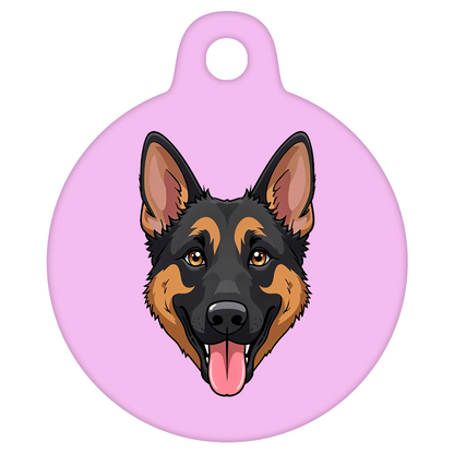 38mm Diameter Large Size - German Shepherd Dog