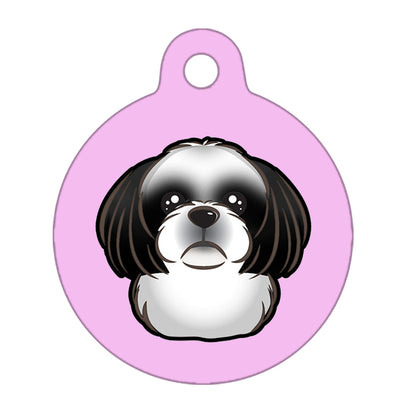 19mm Diameter Tiny Size - Shih Tzu Dog