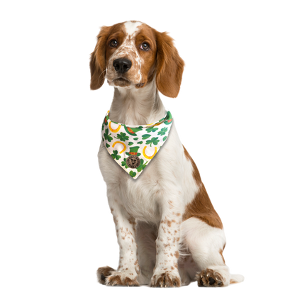 The Dublin - Lucky Irish Tied Dog Bandana