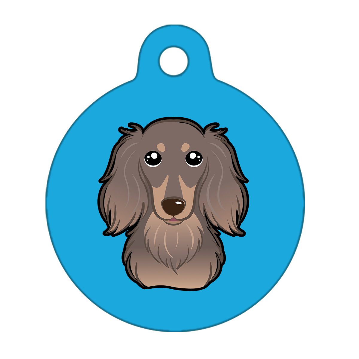 38mm Diameter Large Size - Dachshund Dog