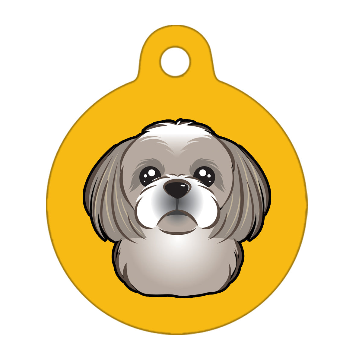 38mm Diameter Large Size - Shih Tzu Dog