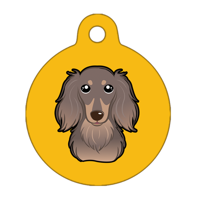 19mm Diameter Tiny Size - Dachshund Dog