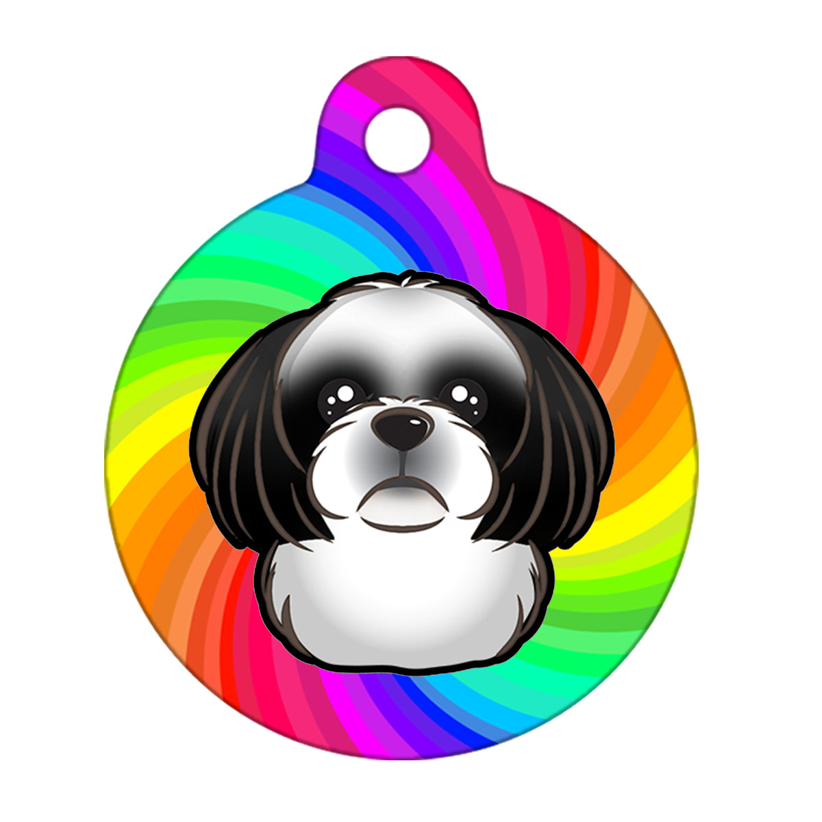 19mm Diameter Tiny Size - Shih Tzu Dog