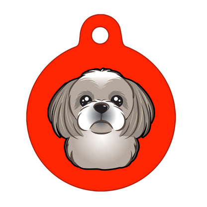 25mm Diameter Small Size - Shih Tzu Dog