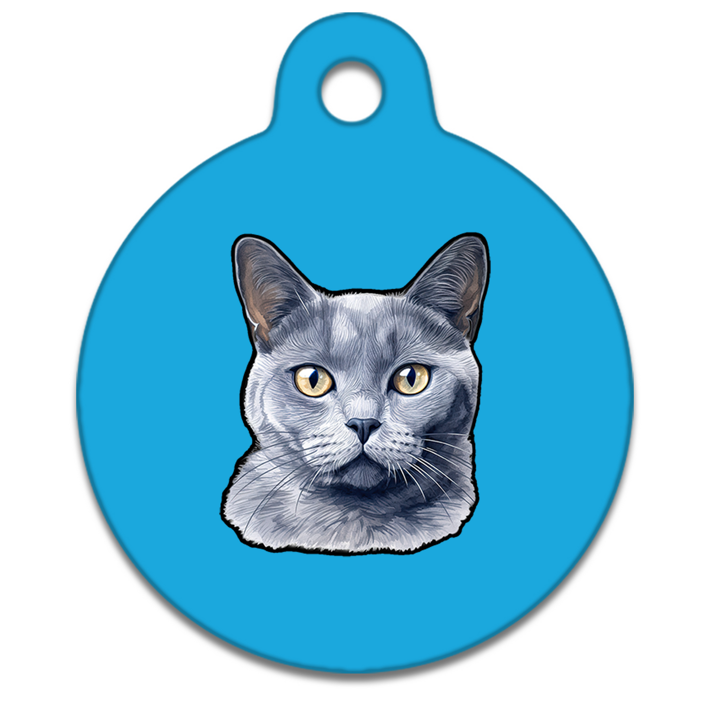 19mm Diameter Tiny Size - Russian Blue