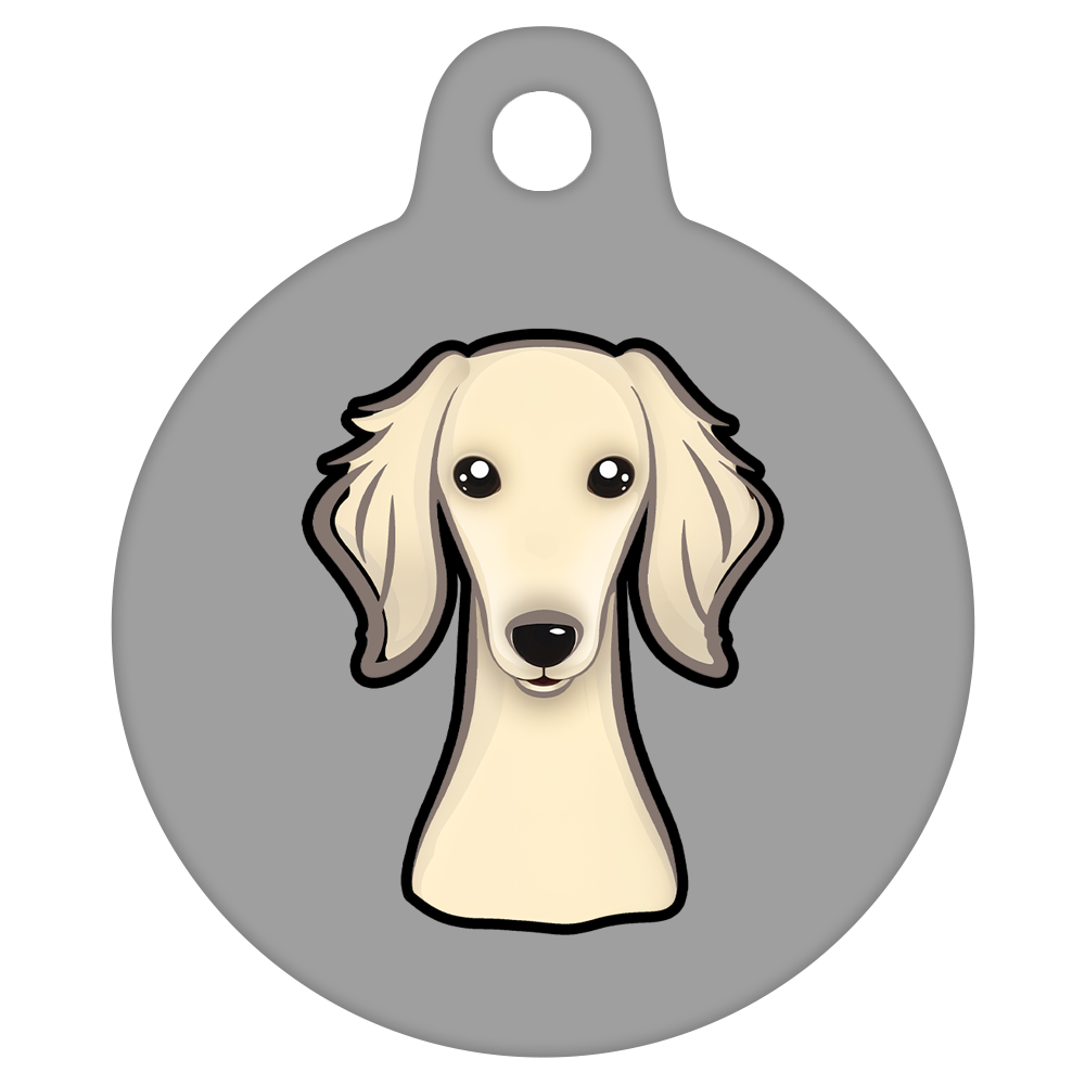 25mm Diameter Small Size - Saluki Dog