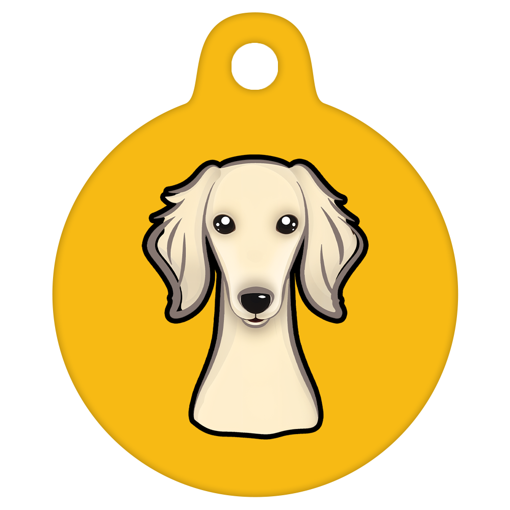 38mm Diameter Large Size - Saluki Dog