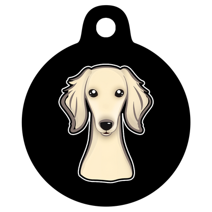 19mm Diameter Tiny Size - Saluki Dog