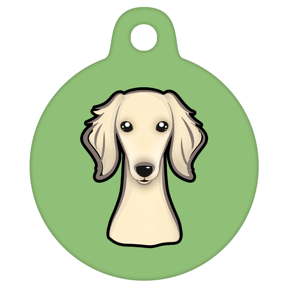 19mm Diameter Tiny Size - Saluki Dog