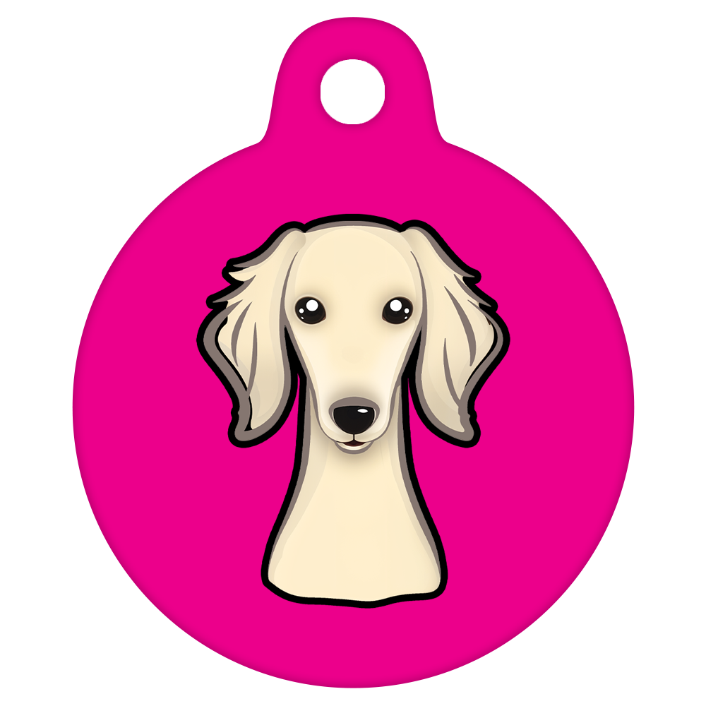 19mm Diameter Tiny Size - Saluki Dog
