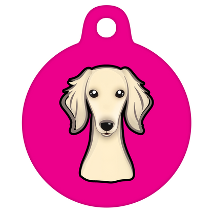 19mm Diameter Tiny Size - Saluki Dog