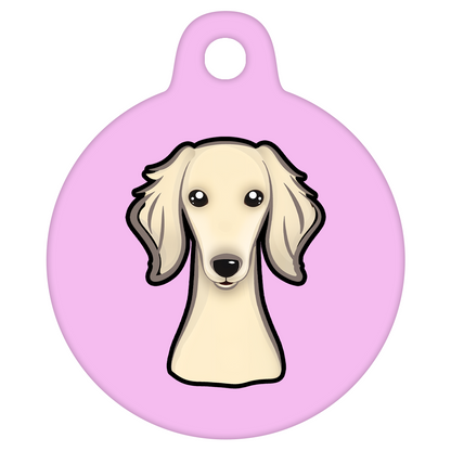 19mm Diameter Tiny Size - Saluki Dog