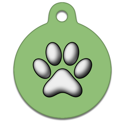 19mm Diameter Tiny Size - Motifs Dog Tag