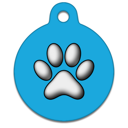 19mm Diameter Tiny Size - Motifs Dog Tag