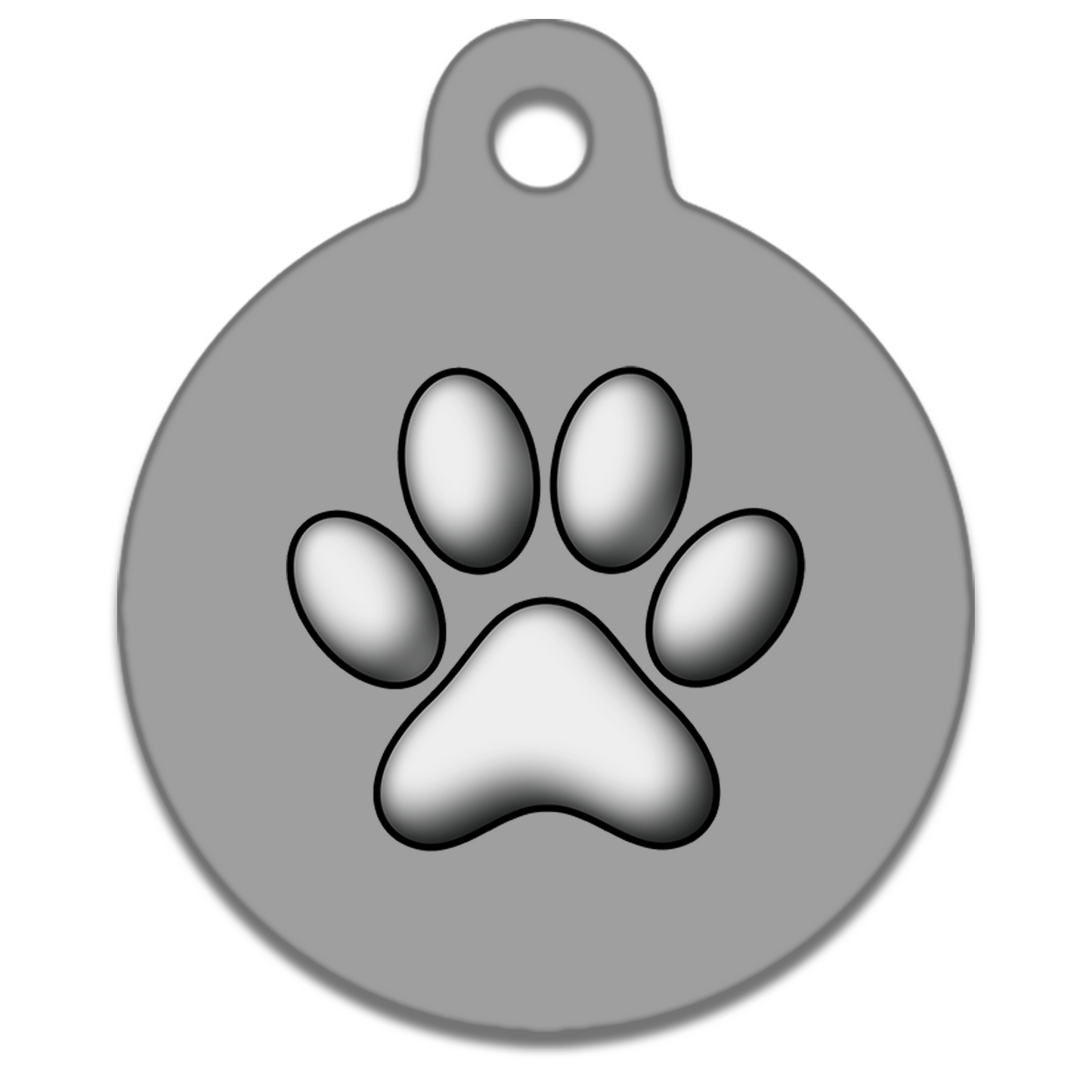 19mm Diameter Tiny Size - Motifs Dog Tag