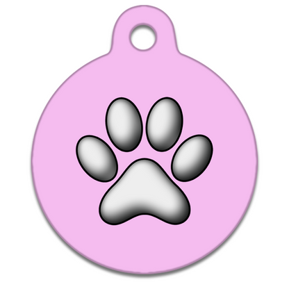 19mm Diameter Tiny Size - Motifs Dog Tag