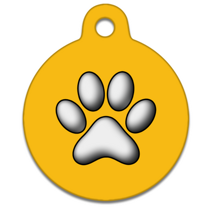 19mm Diameter Tiny Size - Motifs Dog Tag